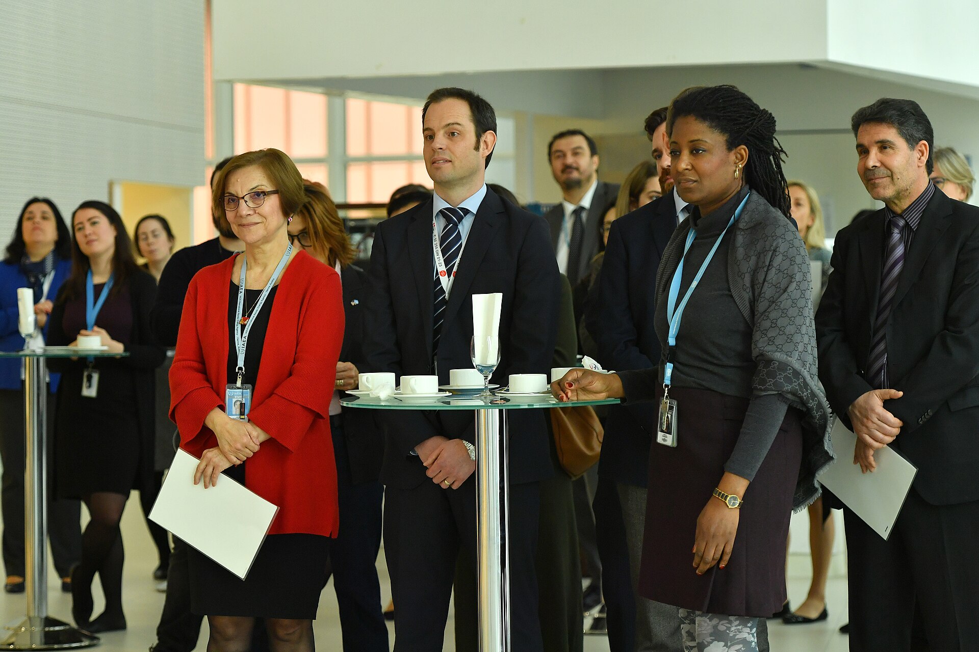 Official closing event of the UN-NYG Mentoring Programme, held at the Agency headquarters in Vienna, Austria. 8 March 2019 Speech by Mentors and Mentees Ms Patricia Gody-Kain - Mentor Mr Christophe Xerri - Mentor Ms Johanna Slaets - Mentee Mr Joseph Hiess - Mentee Ms Melissa Buerbaumer - Mentor Photo Credit: Dean Calma / IAEA UN NYG OFFICERS: Chirayu Batra - President Denis Subbotnitskiy - Vice President Kirsten Virginia Glenn - Communications and Liaison Officer Marianne Nari Fisher – Treasurer Babatunde Adigun – Programme Manager Amelia Lee Zhi Yi - Mentoring Coordinator Rong Liu - Intern Coordinator The UN-NYG Mentoring Programme is a project initiated by the UN-NYG and led by Ms Amelia Lee Zhi Yi, the UN-NYG Mentoring Coordinator. The programme is implemented with support from the IAEA Office of the Deputy Director General, Ms Mary Alice Hayward, Head of the Department of Management. The key vision of the mentoring programme is to act as a platform for IAEA staff to strengthen their professional skills at the workplace and improve networking capacity through the cultivation of cross departmental and generational relationships. The goals of the Mentoring Programme are to: 1. Strengthen staff resources through mutual learning experiences for mentors and mentees, to nurture high performance leaders with the capacity to “give back” at the workplace 2.Develop self-sustaining professional relationships between mentors and mentees that narrow the gap between different departments and age groups at the IAEA